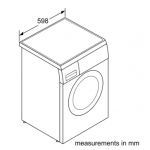 Bosch WUU28480HK Series 6 8.0公斤 1400轉 前置式洗衣機
